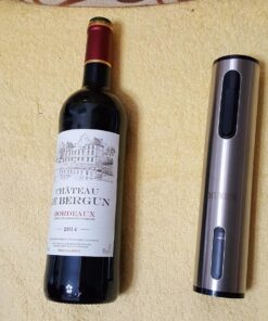 MUNION Electric Wine Opener Automatic Wine Bottle Opener Rechargeable Cordless Stainless Steel Corkscrew with Foil Cutter 17 71aZLfo5OIL