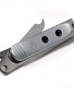 Kohm WHS-440L Heavy Duty, Curved Blade, Wide Jaw Toenail Clippers for Thick Nails, Large Nail Clippers for Men, Seniors, Women, Nail Clipper with File 4mm Curved 13 71aZr0ZJdJL