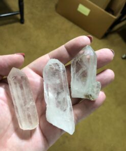 ONE Pound Small Quartz Rock Crystal Points Healing Stones 24 71aZyXBmi4L