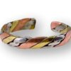 Handmade Twisted Three Metal Medicine/Healing Ring. 33 71abCjW1jqL