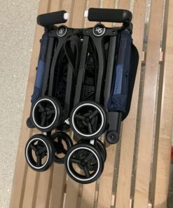 gb Pockit Air All Terrain Ultra Compact Lightweight Travel Stroller with Breathable Fabric in Night Blue , 28x17.5x39.8 Inch (Pack of 1) 17 71abgNJwiXL