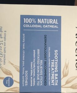 Aveeno Soothing Bath Soak for Eczema, Natural Colloidal Oatmeal, 8 ct. 1.50 Ounce (Pack of 8) 35 71ablatbcL
