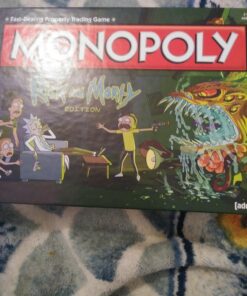 Monopoly Rick and Morty Board Game | Based on the hit Adult Swim series Rick & Morty | Offically Licensed Rick Morty Merchandise | Themed Classic Monopoly Game 110 71ac08cMzHL 1