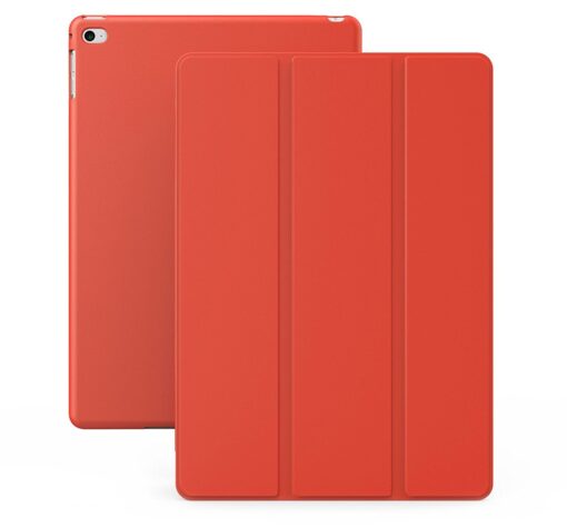 KHOMO iPad Air 2 Case - Dual Series - Ultra Slim Cover with Auto Sleep Wake Feature for Apple iPad Air 2nd Generation Tablet, Red (ip-air-2-red-2)