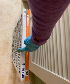 Nordic Pure 16x25x1 (15 1/2 x 24 1/2 x 3/4) Pleated MERV 12 Air Filters 6 Pack 31 71acPqQxL