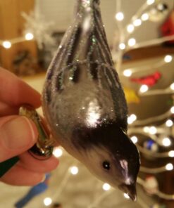 Old World Christmas Ornaments: Nuthatch Glass Blown Ornaments for Christmas Tree 27 71acUEDKtVL