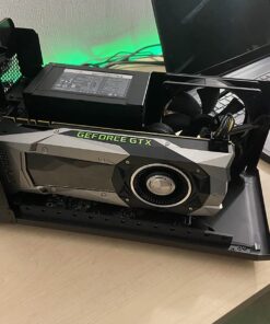 Razer Core X Chroma Aluminum External GPU Enclosure (eGPU): Compatible with Windows & MacOS Thunderbolt 3 Laptops, NVIDIA/AMD PCIe Support, 700W PSU, 4X USB 3.1, 1x Gbit Ethernet, Chroma RGB, Black Classic Black eGPU 34 71af2W2lqIL 1