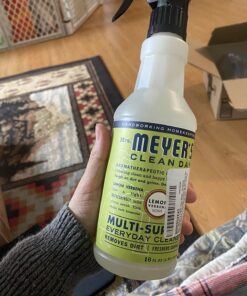 Mrs. Meyer's All-Purpose Cleaner Spray, Lemon Verbena, 16 fl. oz 16 Fl Oz (Pack of 1) 48 71ag7KrBrEL