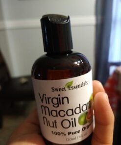 100% Pure Cold Pressed Organic Virgin / Unrefined Macadamia Nut Oil - 4oz - Imported From Italy - Offers Relief From Dry & Cracked Skin, Eczema, Baby Eczema, Psoriasis, Dermatitis, Rosacea & All Common Skin Conditions, Best Natural Moisturizer - 100% N... 30 71ag94YsdhL