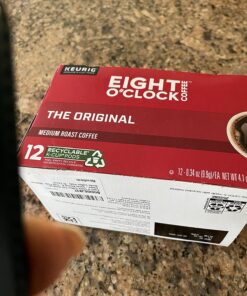 Eight O'Clock Coffee The Original, Single-Serve Keurig K-Cup Pods, Medium Roast Coffee Pods, 72 Count 12 Count (Pack of 6) 36 71agMjbPsrL