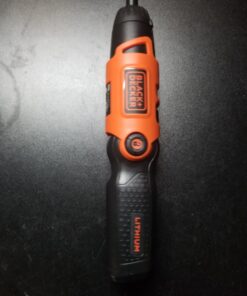 BLACK+DECKER Cordless Screwdriver with Pivoting Handle, Electric Screwdriver, 180 RPM, 3.6V, Charger and 2 Hex Shank Bits Included (Li2000) Screwdriver Only 42 71agnuNLtpL
