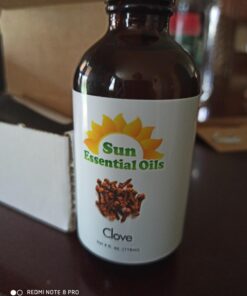 Sun Essential Oils 4oz - Clove Essential Oil - 4 Fluid Ounces 4 Fl Oz (Pack of 1) 24 71ah4uJqbVL