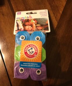 Munchkin® Arm and Hammer Diaper Bag Refills, 6 Pack, 72 Bags 72 Bag Refills 26 71ahcDLYmZL