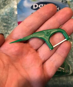 DenTek Fresh Clean Floss Picks, For Extra Tight Teeth, 75 Count 75 Count (Pack of 1) 30 71ahdQk YxL