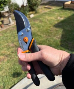Fiskars Bypass Pruning Shears 5/8” Garden Clippers - Plant Cutting Scissors with Sharp Precision-Ground Steel Blade Bypass Pruner 27 71ahhQDKrGL