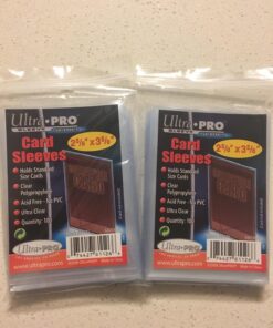 10 (Ten) Pack Lot of 100 Soft Sleeves / Penny Sleeve for Baseball Cards & Other Sports Cards (Packaging May Vary) 1 Pack 26 71aiKrRTAsL