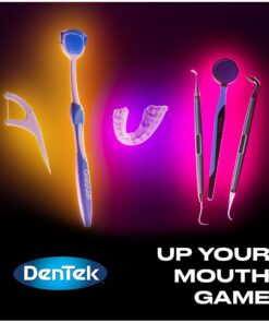 DenTek Fresh Clean Floss Picks, For Extra Tight Teeth, 75 Count 75 Count (Pack of 1) 24 71aiO848WwL