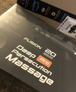 Fusion Black Pro Muscle Massage Gun Deep Tissue Percussion Muscle Massager Gun for Athletes Pain Relief Therapy and Relaxation, Percussion Therapy Chiropractor Spa Massager, Body Massager 31 71aid2arDlL