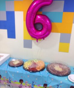 Doc McStuffins Rectangular Table Cover Birthday Party Tableware Decoration (1 Piece), Blue/Pink, 54" x 96". 3 71ailJUOmL