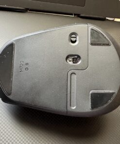 Logitech M720 Triathlon Multi-Device Wireless Mouse, Bluetooth, USB Unifying Receiver, 1000 DPI, 8 Buttons, 2-Year Battery, Compatible with Laptop, PC, Mac, iPadOS - Black 60 71aj84lhw1L