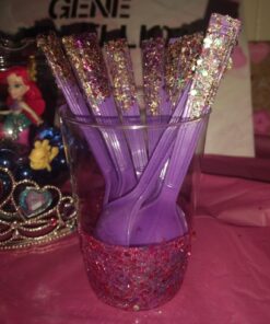 Extra Fine Glitter Set – Princess Colors – Taffy, Purple, Light Blue and Pink. Great for DIY Projects, General Crafting and Making Princess Slime 1 Pack 7 71ajKKnUqvL