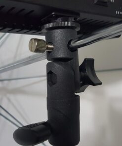 Neewer Universal E-Type Camera Flash Speedlite Mount Light Stand Bracket Umbrella Shoe Holder Compatible with Nikon Pentax Olympus and other Flashes with Standard Shoe Mount 36 71ajUn3pFwL