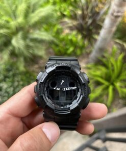 Casio Mens G-Shock Ana-Digi GA100-1A1 3-Eye Wristwatch 30 71ajkVu1XL 1