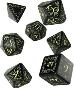 Elvish Dice Black/Glow-in-the-Dark (7) Board Game 6 71akDqmkNWL