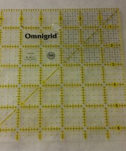 Omnigrid Square Value Pack (2-1/2", 4-1/2", 6-1/2", 9-1/2") Quilting Ruler, 2.5”, 4.5”, 6.5” and 9.5”, Clear, 4 Pack 22 71akTwF0ySL