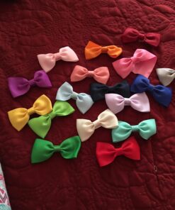 ICObuty 20 Pcs Baby Girl Boutique Grosgrain Ribbon Hair Bows Alligator Clips For Teens Kids Toddlers Children(2.75 Inch) 20 Pcs 2.75 Inch Hair Bows 35 71akd3B5d8L