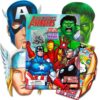 Marvel Avengers Coloring Book with 6 Avengers Masks (Pop-Out): The Incredible Hulk, Thor, Iron Man, Captain America, and More! 41 71alJydzcnL