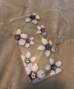 EMERGE FLORAL iPhone 8 Plus / iPhone 7 Plus Flower Cell Phone Case - White Flower Print 38 71alxzOcpGL