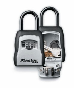 Master Lock Key Lock Box, Outdoor Lock Box for House Keys, Key Safe with Combination Lock, 5 Key Capacity 1 Pack Black 25 71alyWd5tL