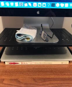 Monitor Stand Riser, Monitor Riser, Laptop Stand for Desk, Laptop Riser, Desk Organizer for Monitor, Laptop Shelf w/Vented for Screen, Computer Stand for Laptop, PC, Printer, for Home & Office Black 50 71amLYiVfcL 1