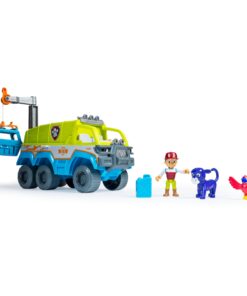 Paw Patrol Jungle Rescue PAW-Terrain Vehicle with Ryder and Animal Action Figures and Lights and Sounds (Amazon Exclusive) Kids Toys for Ages 3 and up Ryder Paw-terrain Vehicle 20 71anXhvpmL