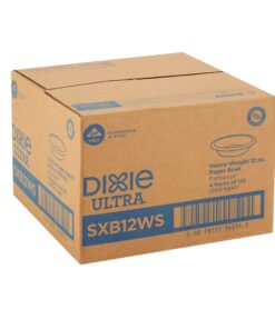 Dixie Ultra 12 oz. Heavy-Weight Paper Bowls by GP PRO (Georgia-Pacific); Pathways; SXB12WS (CASE); 500 Count (125 Bowls Per Pack; 4 Packs Per Case) Pathways Design 500 ct 13 71ant1ZcbDS