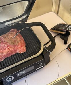 Govee Bluetooth Meat Thermometer, Wireless Meat Thermometer for Smoker Oven, Digital Grill Thermometer with 2 Probes, Timer Mode, Smart LCD Backlight BBQ Thermometer for Cooking Turkey Fish Beef 2 x Probes 83 71aoM624VCL