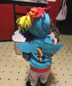 My Little Pony Girls' Little Rainbow Dash Blue Multi 4T 33 71aoOLQAnmL