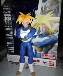TAMASHII NATIONS Bandai Super Saiyan Trunks (Cell Saga Version) Dragon Ball Z Action Figure 67 71aoVqxkJuL