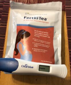 Fairhaven Health FertiliTea, 60 Servings, Organic Fertility Tea for Women to Boost Reproductive Health, Prenatal Herbal Tea to Support Menstrual Cycle & Hormone Balance, Contains Vitex, Mint Flavor 33 71ap0H8fOdL 1