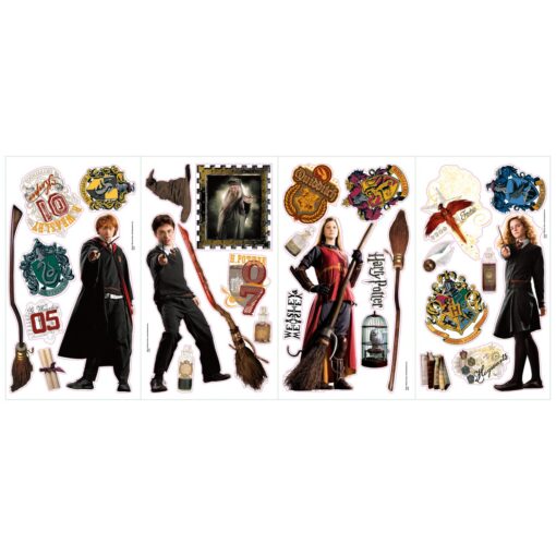 RoomMates RMK1547SCS Harry Potter Peel and Stick Wall Decals 10 inch x 18 inch Characters