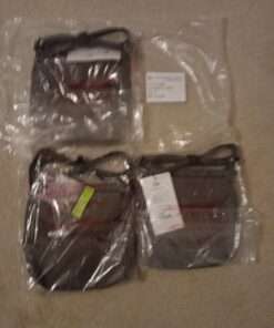 Travelon Anti-Theft Classic Mini Shoulder Bag, Black, One Size, 8.5 x 8.5 x 2 60 71aproDbg9L