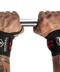Iron Bull Strength Wrist Wraps & Lifting Straps Combo 20 71arswL7AGL