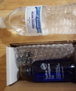 Radha Beauty Eucalyptus Essential Oil 4 oz - 100% Pure & Therapeutic Grade, Steam Distilled for Aromatherapy, Relaxation, Shower, Sauna, Bath, Steam Room and other DIY Projects. 4 Fl Oz (Pack of 1) 36 71asgkl0mHL