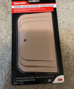 Bondo Spreader 3-Pack, 00357, 3 Sizes Per Pack Spreaders 16 71asl8hk9nL