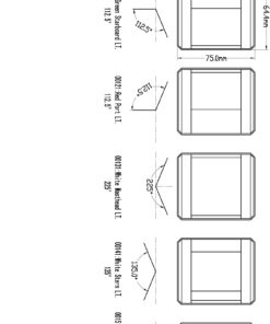 Pactrade Marine Boat Pontoon LED Navigation Light Black ABS Plastic Housing Boats Up to 12M Waterproof IP:66 Surface Mount 2NM (Masthead) Masthead 15 71atFIT8DLL 1