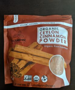 Ceylon Cinnamon Powder (1lb), Ground Premium Quality by Naturevibe Botanicals | Gluten-Free, Keto Friendly & Non-GMO (16 ounces) 1 Pound (Pack of 1) 40 71atyeDNjzL