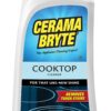Cerama Bryte Removes Tough Stains Cooktop and Stove Top Cleaner for Glass - Ceramic Surfaces, 18 Ounces, 1 Pack