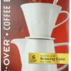 Melitta Gourmet Coffeemaker, Pack of 1, 36 ounces, Porcelain Carafe