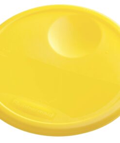 Alternative view of Rubbermaid Commercial Lid (Lid Only)for Round Food Storage Container, Fits 8 Qt. Containers, Yellow (FG572500YEL)